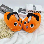 Load image into Gallery viewer, Chainsaw Man Pochita Slippers Cosplay Anime Kawaii Party Costumes Props Halloween Xmas Bedroom Shoes Home Decor One Size
