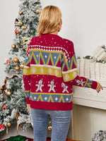 Load image into Gallery viewer, Charmingtrend Winter Women Sweaters Casual Sweater Female Pullover Christmas Snowman Printed Sweater Oversized American Retro
