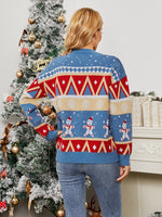 Load image into Gallery viewer, Charmingtrend Winter Women Sweaters Casual Sweater Female Pullover Christmas Snowman Printed Sweater Oversized American Retro
