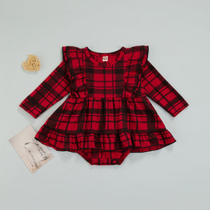 PIPER Checkered Romper