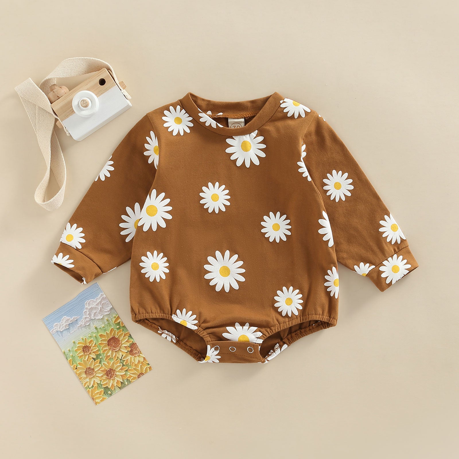 DAISY Brown Onesie