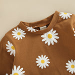 Load image into Gallery viewer, DAISY Brown Onesie
