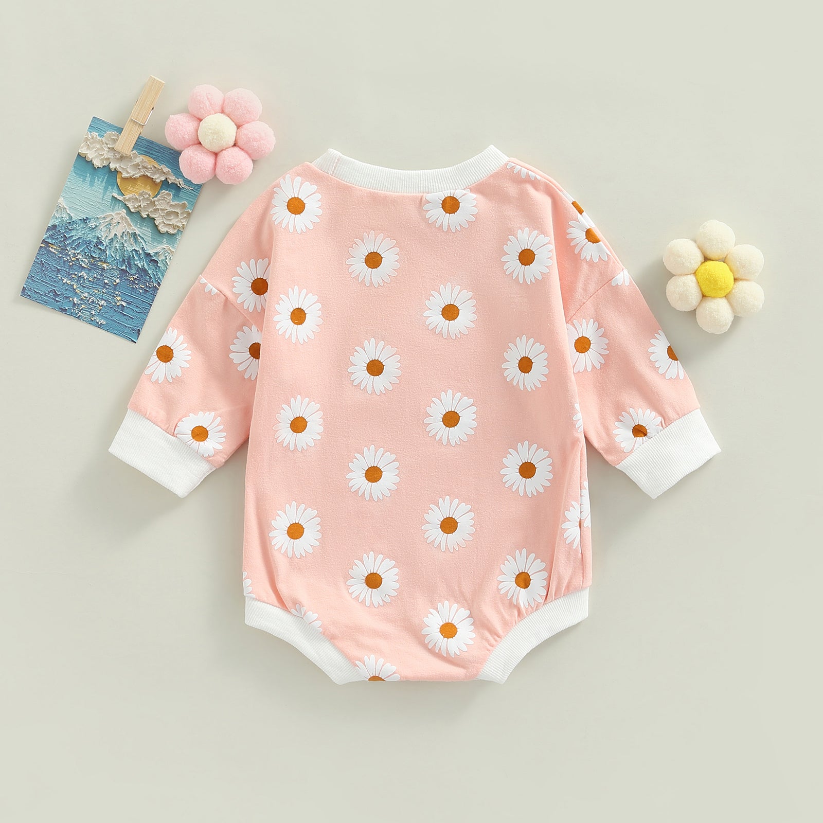 DAISY Long-Sleeve Onesie