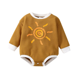 SUNKISSED Waffle Knit Onesie