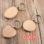 Load image into Gallery viewer, Custom Engraved Wood Key Chain
