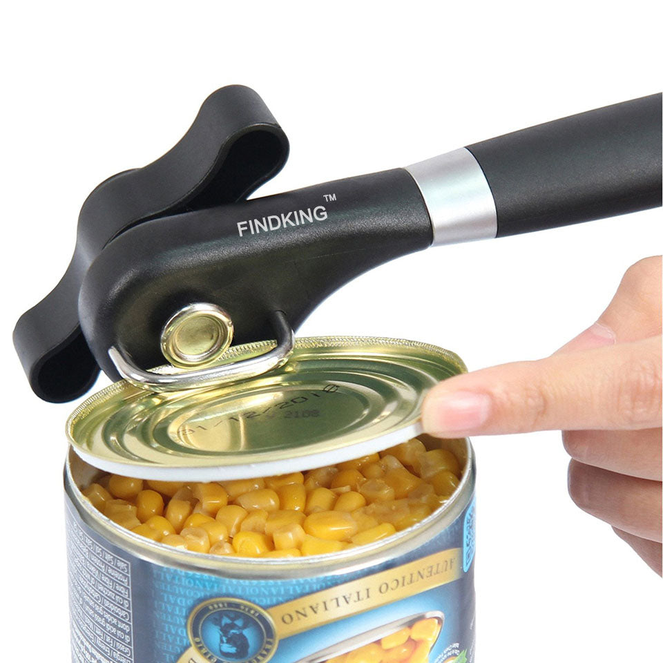 FINDKING brand Cans Opener Professional Ergonomic Manual Can Opener Side Cut Manual Can Opener