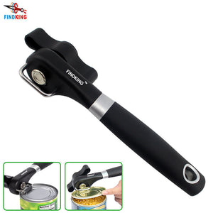 FINDKING brand Cans Opener Professional Ergonomic Manual Can Opener Side Cut Manual Can Opener