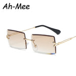 Load image into Gallery viewer, Fashion Rimless Rectangle Sunglasses
