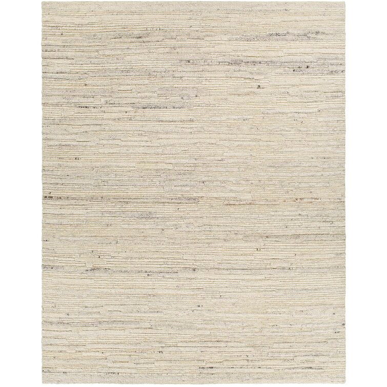 Franey Wool Area Rug in Gray/Brown/Cream