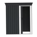 Load image into Gallery viewer, BIRCHTREE New Garden Shed Metal Pent Roof Outdoor Storage With Free Foundation
