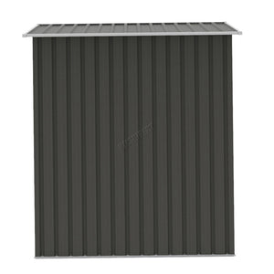 BIRCHTREE New Garden Shed Metal Pent Roof Outdoor Storage With Free Foundation