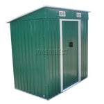 Load image into Gallery viewer, BIRCHTREE New Garden Shed Metal Pent Roof Outdoor Storage With Free Foundation
