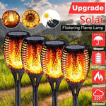 Load image into Gallery viewer, Garden LED Flame Solar Light Power Bulb Waterproof Decoration Landscape Lawn Lamp Path Lighting Torch Outdoors Spotlight Street|Solar Lamps|
