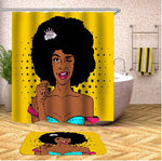 Load image into Gallery viewer, Leopard Lion Tiger Shower Curtain Fabric Polyester Waterproof Bath Curtain and Rug Set
