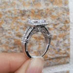 Load image into Gallery viewer, Newshe 2 Pcs Wedding Ring Set Classiccut
