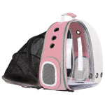 Load image into Gallery viewer, Expandable Cat Travel Backpack Portable Small Dog Bag Carry Luxury Pet Transparent Carrier
