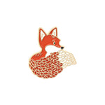 Load image into Gallery viewer, Forest Garden Enamel Pin Custom Fox Cat Bear Hedgehog Brooches Bag Lapel Pin Cartoon Animal Badge Jewelry Gift for Kids Friends
