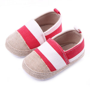 Infant First Walkers Toddler Sneakers Baby Boy Girl Soft Sole Non-Slip Crib Shoes to 0-12M