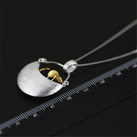 Load image into Gallery viewer, Lotus Fun Real 925 Sterling Silver Handmade Fine Jewelry My Little Garden Design Pendant without Necklace for Women  Acessorios - Free + Shipping
