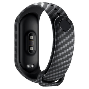 Carbon Fiber Replacement Straps on Mi Band