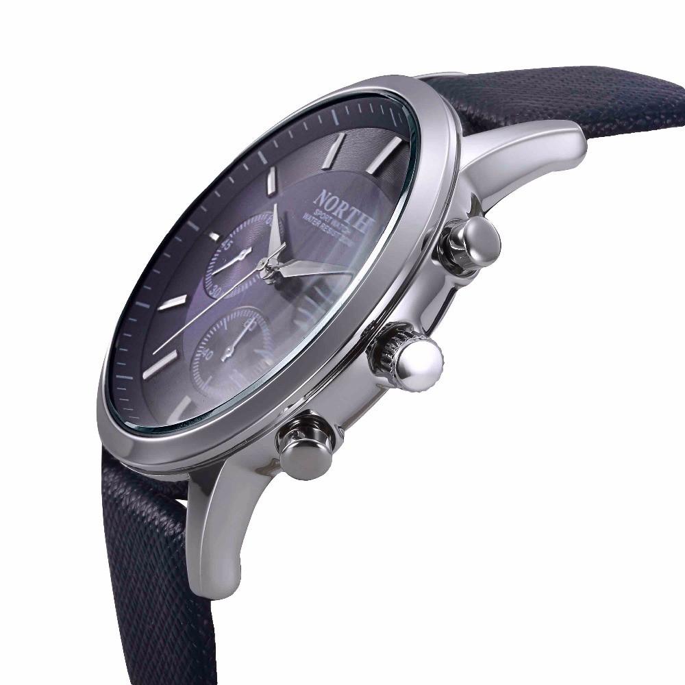 Mens Sports Wristwatch, Color - Silver Blue