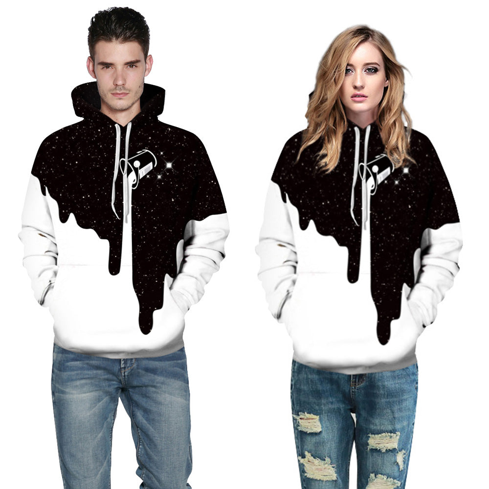 Milk cup digital 3D Printed Hoodies Mens Women Unisex Fashion Casual Cotton fleece hooded Sweatshirt Coats Christmas gift