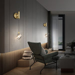 Load image into Gallery viewer, Modern Bedroom Room Wall Light Home Decro Creative Design Living Room Decoration Led Wall Lamp Fixture Wall Gold| |
