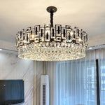 Load image into Gallery viewer, Modern Crystal Chandelier For Living Dining Room Black Gold Home Decor Indoor Lighting LED Luxury Cristal Lamp Kitchen Lustre| |
