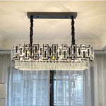 Load image into Gallery viewer, Modern Crystal Chandelier For Living Dining Room Black Gold Home Decor Indoor Lighting LED Luxury Cristal Lamp Kitchen Lustre| |
