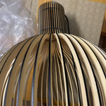 Load image into Gallery viewer, Modern Netherlands 45/35/23cm E27 Wood Pendant Light Hand made Retro antique decorative Black white Wooden Lamps|Pendant Lights|
