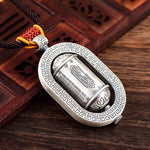 Load image into Gallery viewer, New Heart Sutra Shurangama Mantra Pendant Men&#39;s Safety And Health Pendant Amulet Necklace Women&#39;s Jewelry Accessories|Chain Necklaces|
