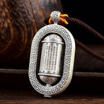 Load image into Gallery viewer, New Heart Sutra Shurangama Mantra Pendant Men&#39;s Safety And Health Pendant Amulet Necklace Women&#39;s Jewelry Accessories|Chain Necklaces|
