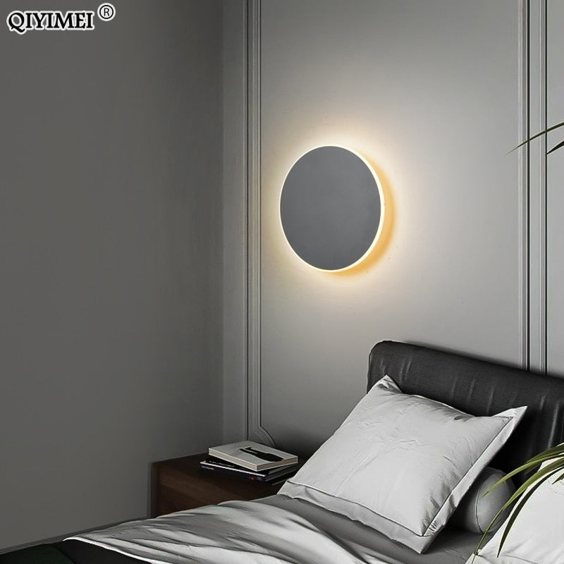 New Modern Wall Lamps Touch Sensor Lights For Bedroom Bedside Aisle Stair Living Study Room Background