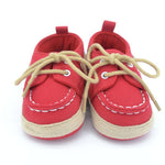 Load image into Gallery viewer, Laced Soft Sole Baby Sneaker Shoes
