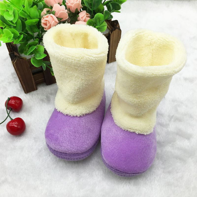 Soft Soled Warm Winter Baby Shoes