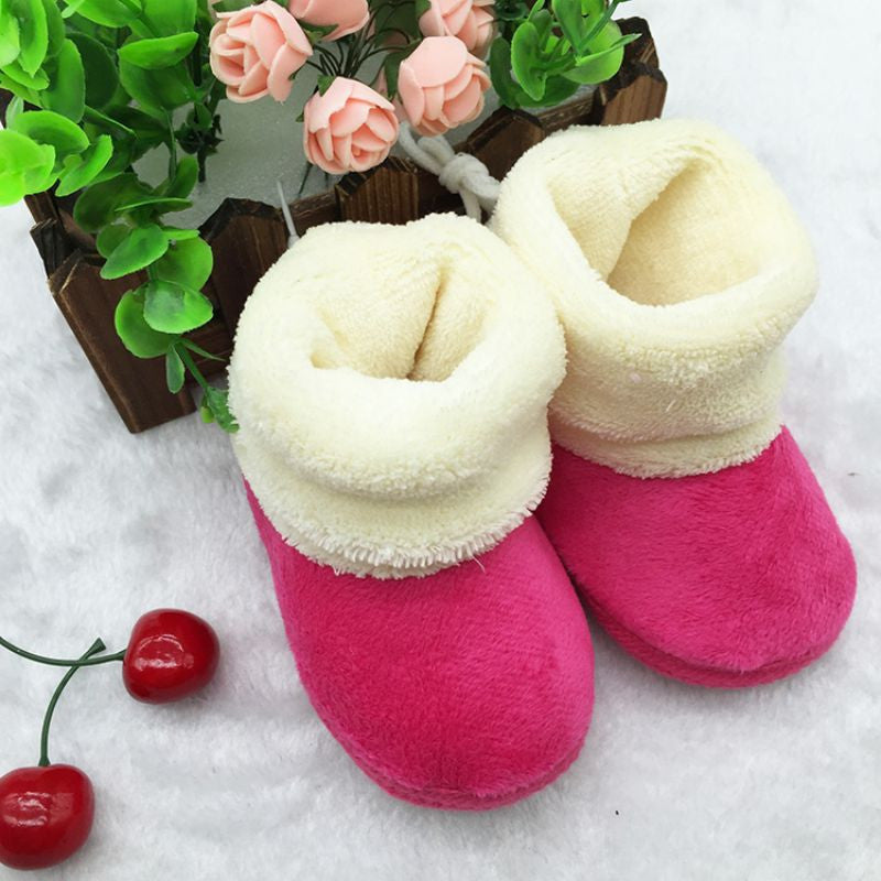 Soft Soled Warm Winter Baby Shoes