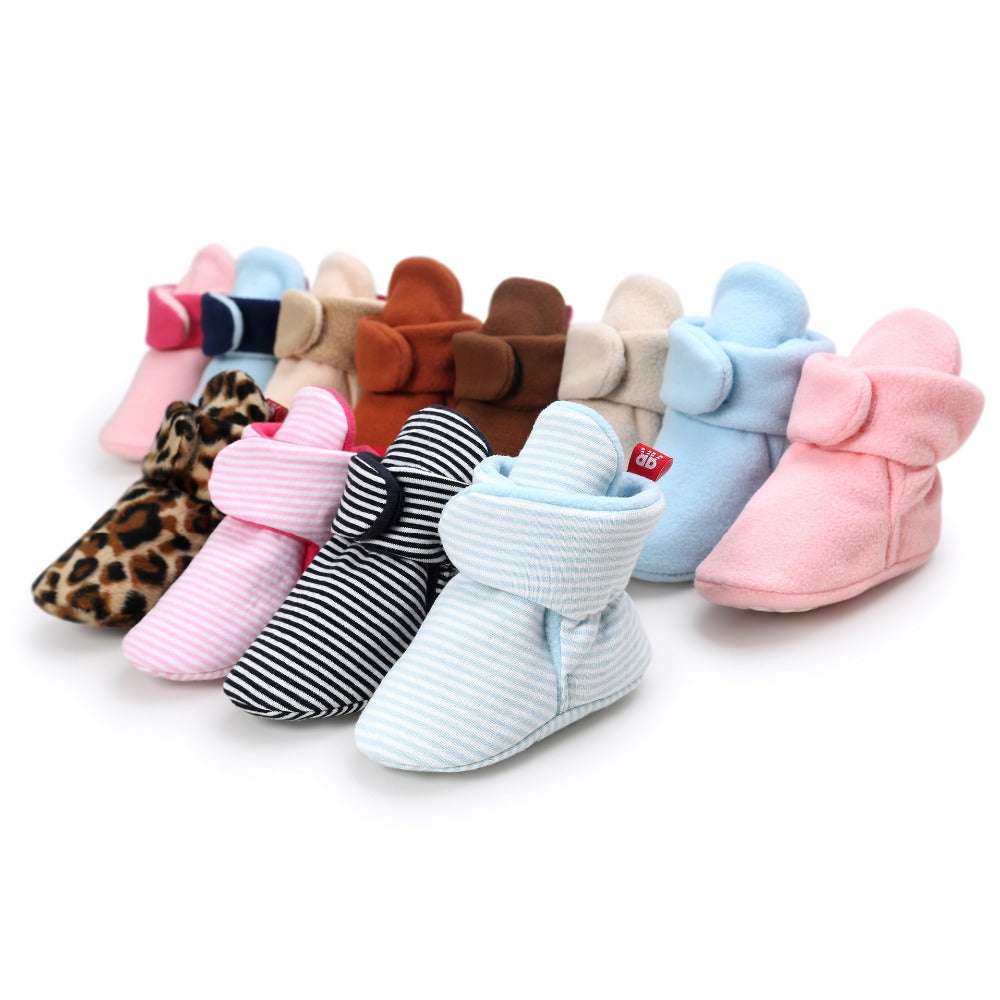 Newborn Baby Unisex Kids Shoes Winter Infant Toddler Super Keep Warm Crib Classic Floor Boys Girls Boots Booty Booties #E