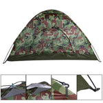 Load image into Gallery viewer, Outdoor Portable Single Layer Camping Tent Wigwam Camouflage 2 Person Waterproof Lightweight Beach Fishing Hunting Hot Sale
