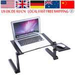 Load image into Gallery viewer, Portable Mobile Laptop Standing Desk For Bed Sofa Laptop Folding Table Notebook Desk With Mouse Pad For Bureau Meuble Office
