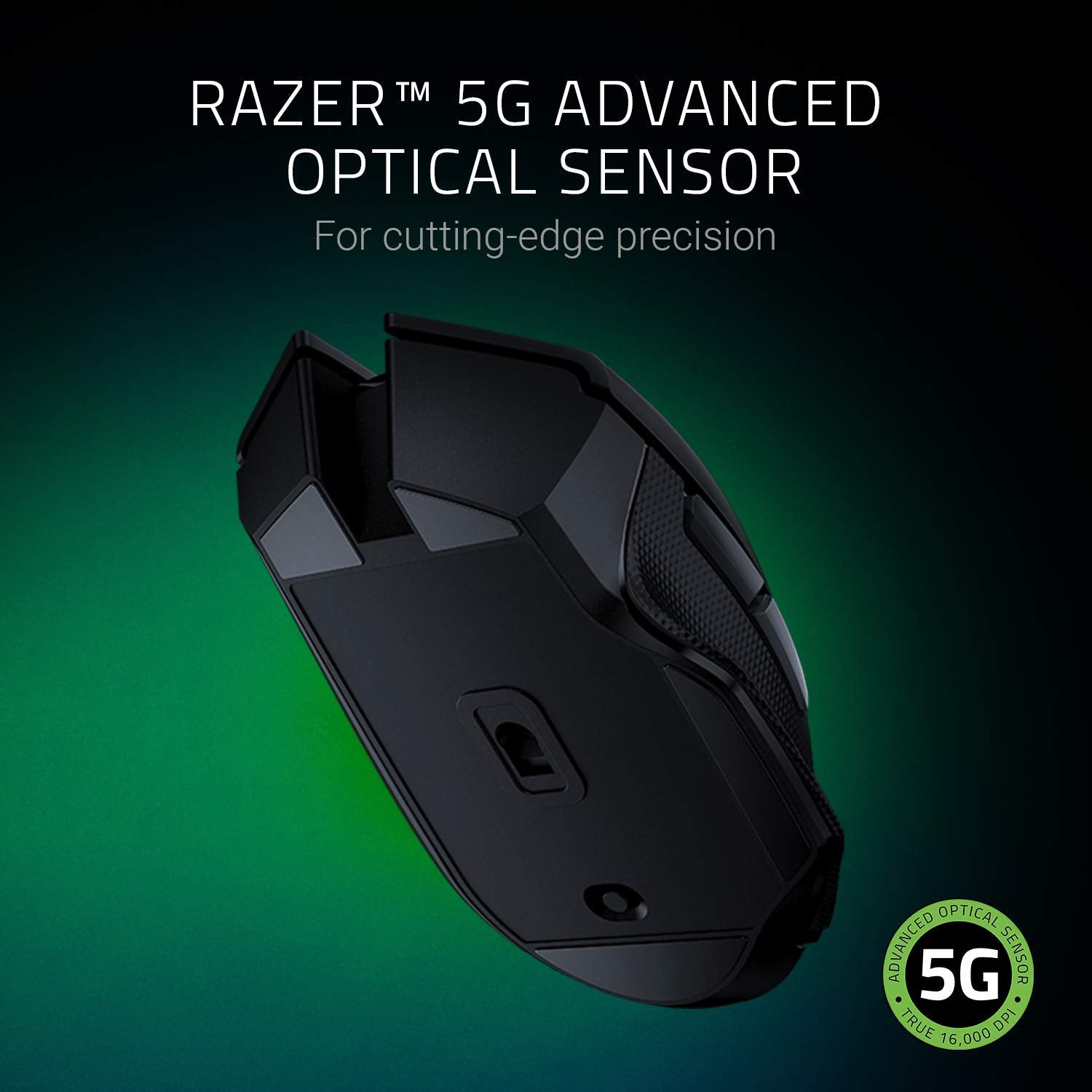 Razer Basilisk X Hyperspeed Wireless Gaming Mouse: Bluetooth &amp; Wireless Compatible 16000DPI DPI Optical Sensor|Mice|