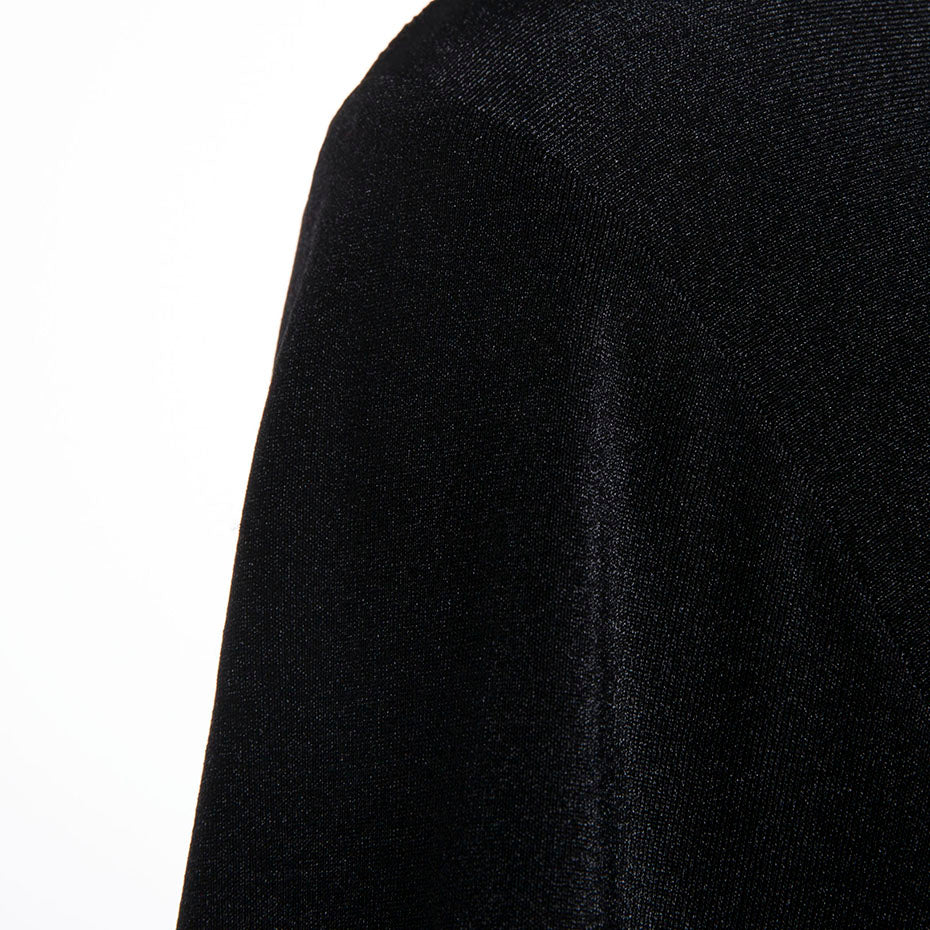 Rosetic Gothic Casual Dress Black Women Batwing Sleeve Autumn Vintage Dress A-Line Retro Young Party Darkness Fall Gothics Dress