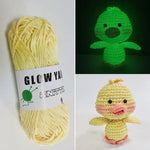 Load image into Gallery viewer, 2022 Newest Functional Luminous Yarn Glow in the Dark Polyester Chunky Yarn 53m Long Knitting Wool Yarn for Crochet Sweater Hat
