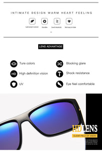 Protection Shades | Glasses Driver | Glasses Men - 2023 Sunglasses Men Classic Square