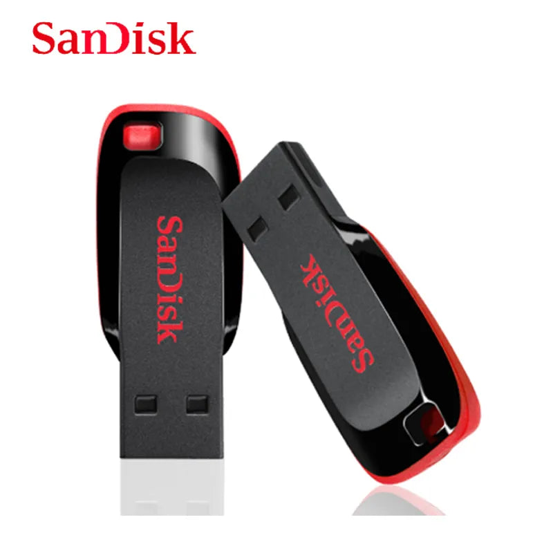 Sandisk Pendrive 128gb 64gb 32gb 16gb Mini USB Flash Drive 32 64 128 16 GB Pen Drive 2.0 USB Stick Disk on Key Memory for Phone