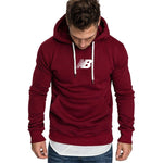 Load image into Gallery viewer, New men&#39;s hoodie autumn winter plus velvet warm hooded jumper casual youth coat fashion trend fitness running sportswear
