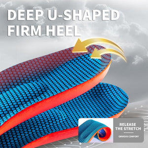 Sport Insoles For Shoes Sole Shock Absorption Deodorant Breathable Cushion Running Insoles For Feet Man Women Orthopedic Insoles - Insoles