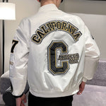 Load image into Gallery viewer, Bomber Jacket Street Wear Hop | Bomber Jacket Men Letter | Bomber Hip Hop Jacket Men - Jackets
