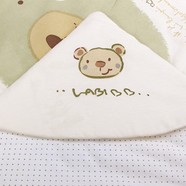 Rabbi baby holding summer newborn supplies small quilt spring and summer thin paragraph towel cotton baby spring and autumn package