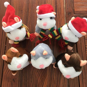 Talking Hamster Mouse Pet Plush Toy Kids Gifts Cute Soft Animal Doll Talking Speak Imitate Sound Recorder Hamster Funny To|Stuffed &amp; Plush Animals|