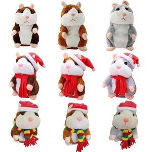 Talking Hamster Mouse Pet Plush Toy Kids Gifts Cute Soft Animal Doll Talking Speak Imitate Sound Recorder Hamster Funny To|Stuffed &amp; Plush Animals|